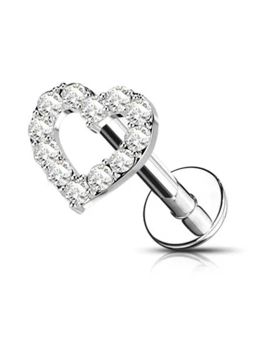 PIERCING CUORE VUOTO