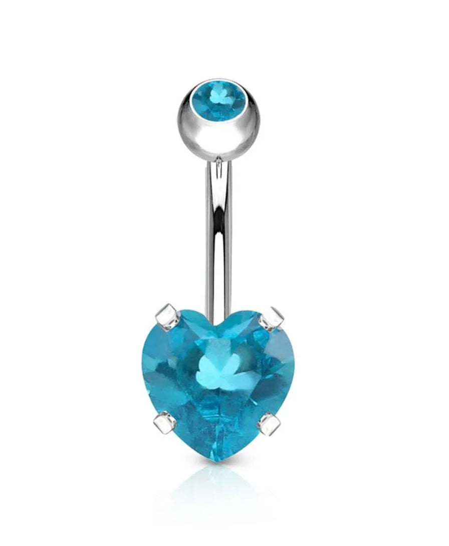 PIERCING OMBELICO CUORE