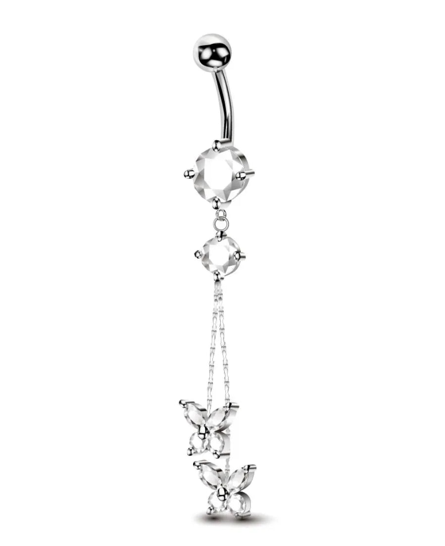 PIERCING OMBELICO FARFALLE