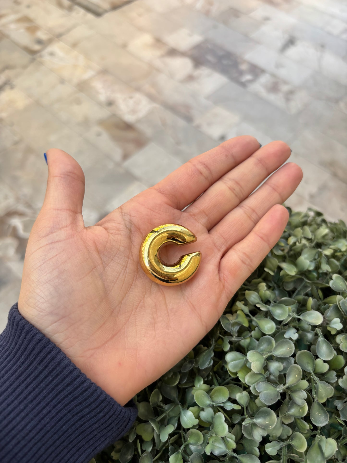 Ear Cuff Bombato Liscio