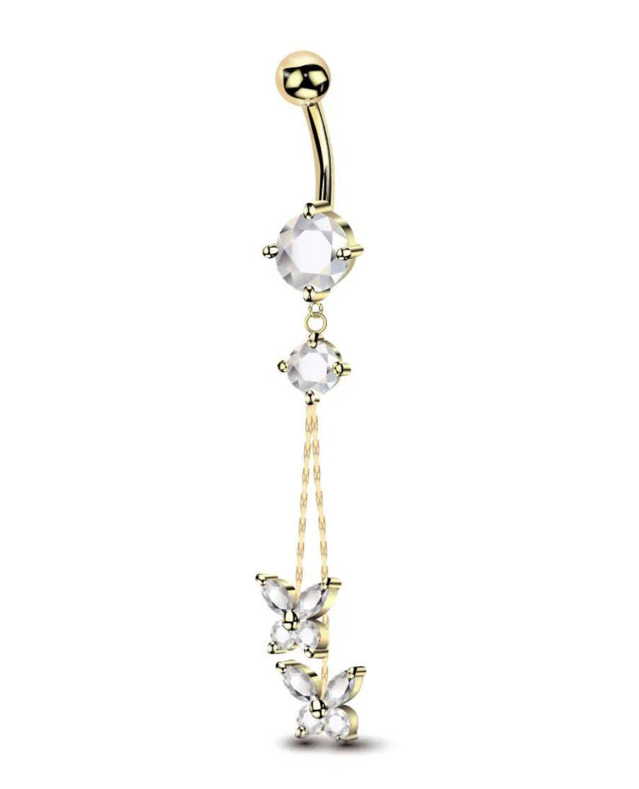 PIERCING OMBELICO FARFALLE