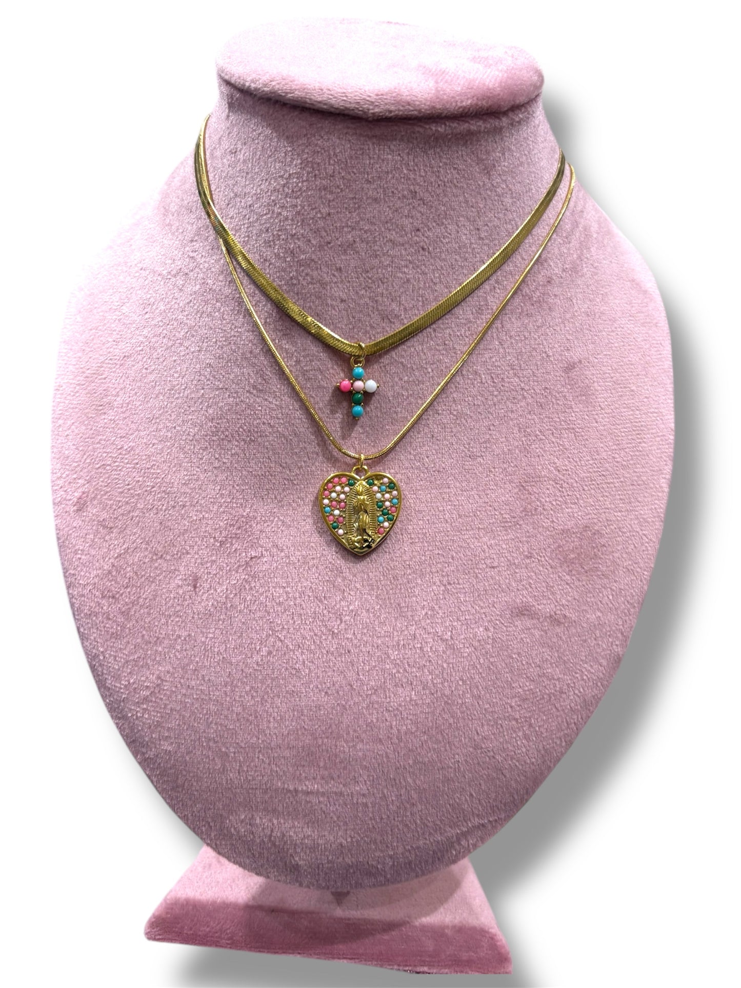 COLLANA DOPPIO FILO BUBBLE