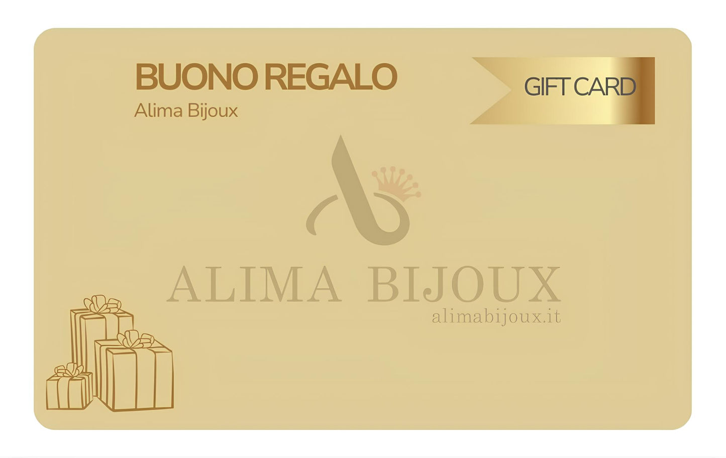 Buono Regalo AlimaBijoux