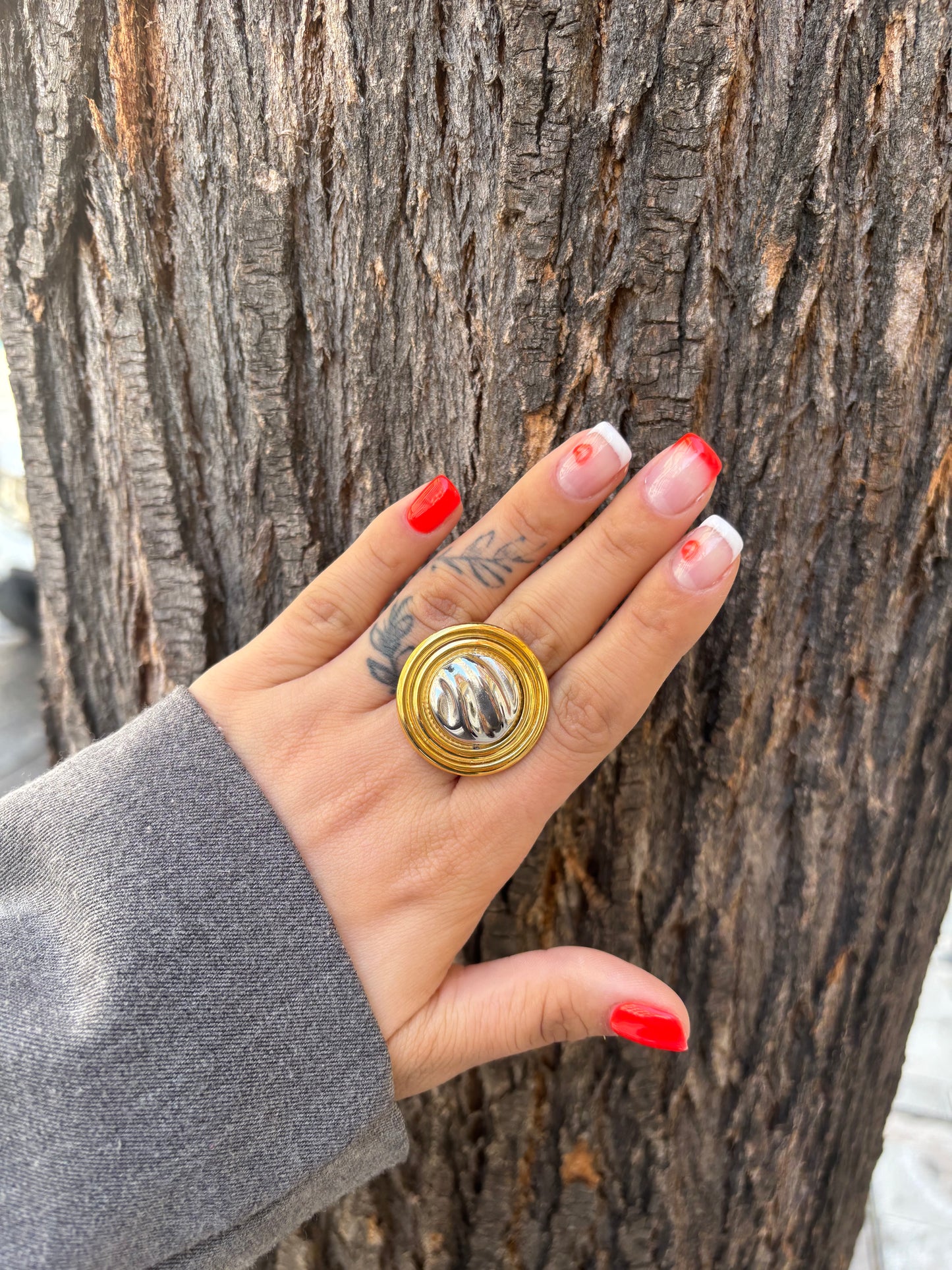 ANELLO BOTTONE VINTAGE